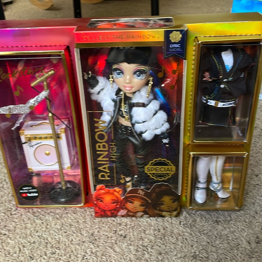 Rainbow High Doll Lyric Lucas special edition